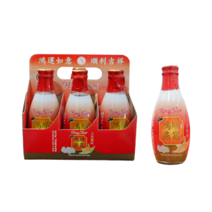 Bird’s Nest Beverage with Snow Mushroom (Rock Sugar) 180 ml.