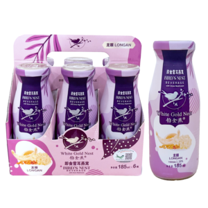 Bird’s Nest Beverage with Snow Mushroom (Longan) 185 ml.